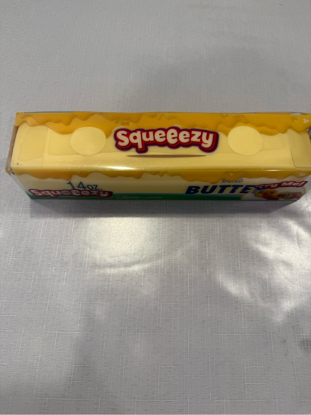 Yellow Butter Squishy Plush Toy